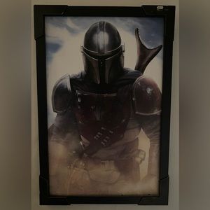 Star Wars framed picture